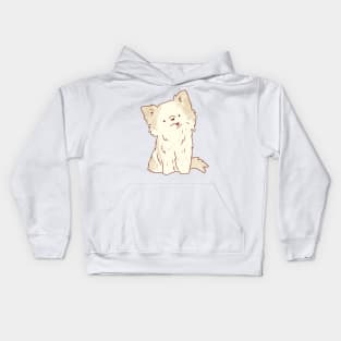 chihuahua illustration Kids Hoodie